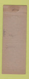 Matchbook Cover - Lucille Manners NBC Singer Diamond 1930's WEAR