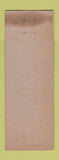 Matchbook Cover - 1930's Diamond Movie Stars Luise Rainer POOR STRIKER