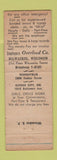 Matchbook Cover - Employers Overload Temp Employment Kansas City Milwaukee WEAR