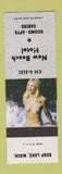 Matchbook Cover - New Beach Hotel Soap Lake WA pinup