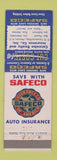 Matchbook Cover - Safeco Insurance Catawba Newton NC WEAR