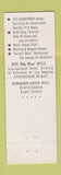 Matchbook Cover - International Airport Hotel Miami FL WEAR