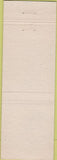 Matchbook Cover - Jefferson Hotel Watkins Glen NY
