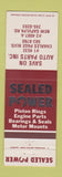 Matchbook Cover - Sealed Power Piston Rings Auto Parts Tulsa OK