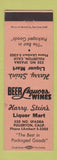 Matchbook Cover - Harry Stein's Liquor Mart Fullerton CA WEAR