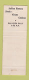 Matchbook Cover - Grape Vine Inn Napa Valley CA