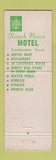 Matchbook Cover - Ranch House Motel Sweetwater TX