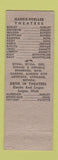 Matchbook Cover - National Hotel Burley ID