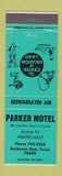 Matchbook Cover - Parker Motel Buchanan Dam TX