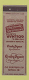 Matchbook Cover - Gollman Cigars Cleveland OH Crosby Square Pipe Tobacco