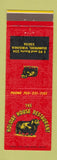 Matchbook Cover - Holiday House Restaurant Dumfries VA