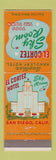Matchbook Cover - El Cortez Hotel San Diego CA