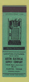 Matchbook Cover - Austin Electrical Supply Austin TX