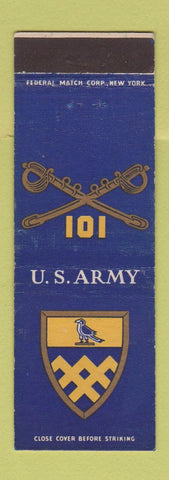 Matchbook Cover - US Army 101