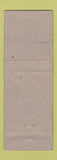 Matchbook Cover - Miller Real Estate Philadelphia PA WORN