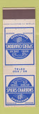 Matchbook Cover - Spiers Charbons Belgium coal