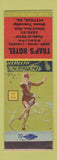 Matchbook Cover - Trap's Hotel Pittock PA pinup WEAR