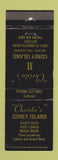 Matchbook Cover - Christo's Coney Island Detroit MI WEAR