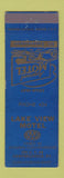 Matchbook Cover - Lake View Motel Campbellsville KY low phone # WEAR