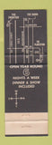Matchbook Cover - The Barn Frontier Plantation Dinner Theatre Ellisville MO WORN