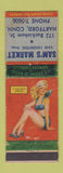 Matchbook Cover - Sam's Market Hartford CT pinup WEAR