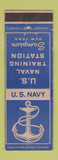 Matchbook Cover - US Naval Training Station Sampson NY