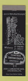 Matchbook Cover - Chateau Colotte Cocktails Ardmore PA
