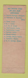 Matchbook Cover - Hazleton Federal Savings and Loan Hazleton PA
