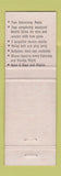 Matchbook Cover - The Standard Club Los Angeles CA WORN