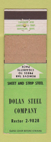 Matchbook Cover - Dolan Steel Bridgeport CT WEAR