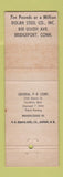 Matchbook Cover - Dolan Steel Bridgeport CT WEAR