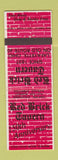 Matchbook Cover - Red Brick Tavern Lafayette OH