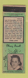 Matchbook Cover - Mary Small Radio Diamond 1930's WEAR