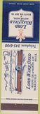 Matchbook Cover - Lord Wakefield Motor Hotel Wakefield MA