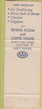 Matchbook Cover - Lord Wakefield Motor Hotel Wakefield MA