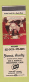 Matchbook Cover - Groves Real Estate Sebastopol CA