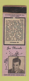 Matchbook Cover - 1930's Diamond Radio Music Joe Marsala WORN PURPLE