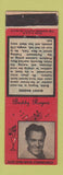 Matchbook Cover - 1930's Diamond Radio Music Buddy Rogers