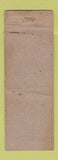 Matchbook Cover - National Cafe Fresno CA WEAR
