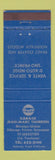 Matchbook Cover - Gulf oil gas Garage Jean Marc Therrien St Sebastien C