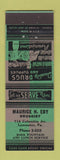 Matchbook Cover - Maurice Eby Drug Store Lancaster PA