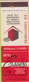 Matchbook Cover - Hotel Essex Boston MA