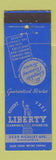Matchbook Cover - Liberty Cleaning Dyeing Minneapolis MN Statue of Liberty