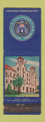 Matchbook Cover - US Naval Hospital San Diego CA WEAR