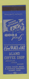 Matchbook Cover - Alamo Coffee Shop Alamo CA