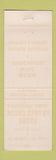 Matchbook Cover - Frank Thompson's Paynes Creek Store Chevron oil gas CA