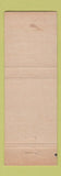 Matchbook Cover - CR Traut Insurance Girard PA