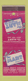 Matchbook Cover - The Mart Paterson NJ Women's Clothes