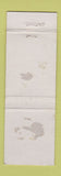 Matchbook Cover - M&R Restaurant Bath NY WORN