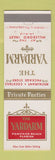 Matchbook Cover - The Yardarm Restaurant Pompano Beach FL